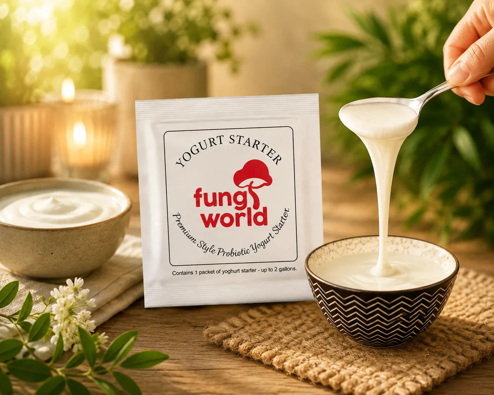 Cultivo Lacteo Para Hacer Yogurt Viili, Cremoso